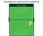 Green Soccer Clipboard